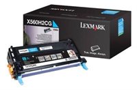 Lexmark toner cartridge cyan HC for X560, X560H2CG