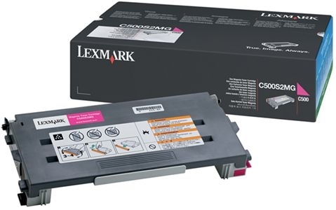 Lexmark Tonerkassette magenta, original, C500H2MG