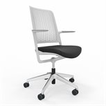 Nowy Styl WITHME SWIVEL Drehstuhl P PRF Rückenlehne: hellgrau
