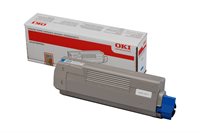 Oki Toner cyan für C610 - 44315307
