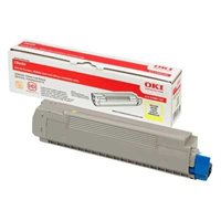 Oki Toner gelb, für Oki C8600/C8800, 43487709