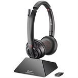 Poly Savi 8220 UC Standard Headset-System On-Ear DECT 6,0 kabellos