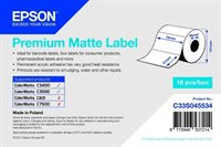 Premium Matte Label - Die-cut Roll - C33S045534