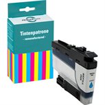 Printer Care Tinte cyan kompatibel zu: Brother LC424C