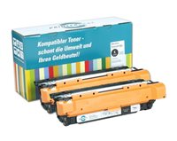 PrinterCare Doppelpack Toner BKHC PC-CLJCP3525-BK