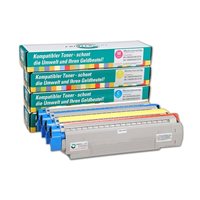 PrinterCare Tonerpaket - C8600/8800-CMYBK