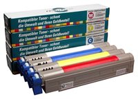 PrinterCare Tonerpaket - C9600/9800-CMYBK