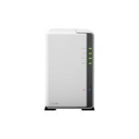 Synology DS220j NAS-Server 2 Schächte SATA 6GB/s RAID 0, 1, JBOD RAM 512 MB