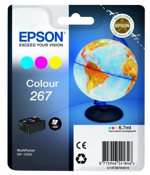 267 - yellow, cyan, magenta - Original - Tintenpat