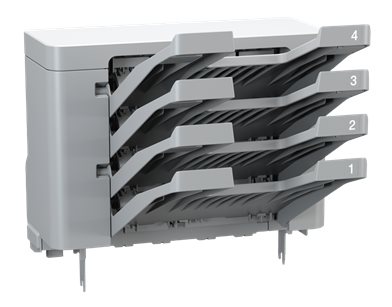 Brother 4 x 100 sheet output mailbox