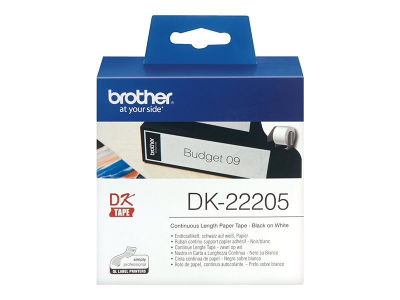 Brother - labels role 6,2cm x 30,5m Brother - labels role 6,2cm x 30,5m