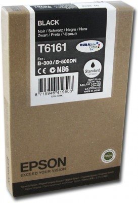 Epson ink black for B-300/500DN, T616100 Epson ink black for B-300/500DN, T616100
