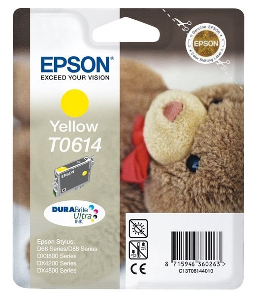 Epson ink cartridge yellow, T061440 Epson ink cartridge yellow, T061440