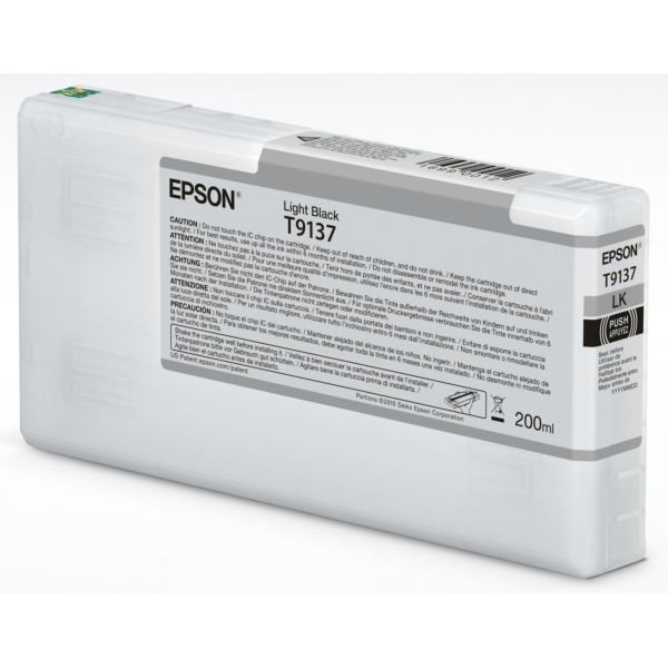 Epson original ink light black T9137 - C13T913700 Epson original ink light black T9137 - C13T913700