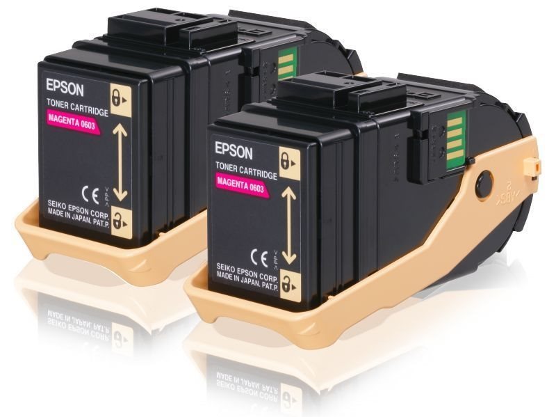Epson original - toner magenta HC - C13S050607 Epson original - toner magenta HC - C13S050607