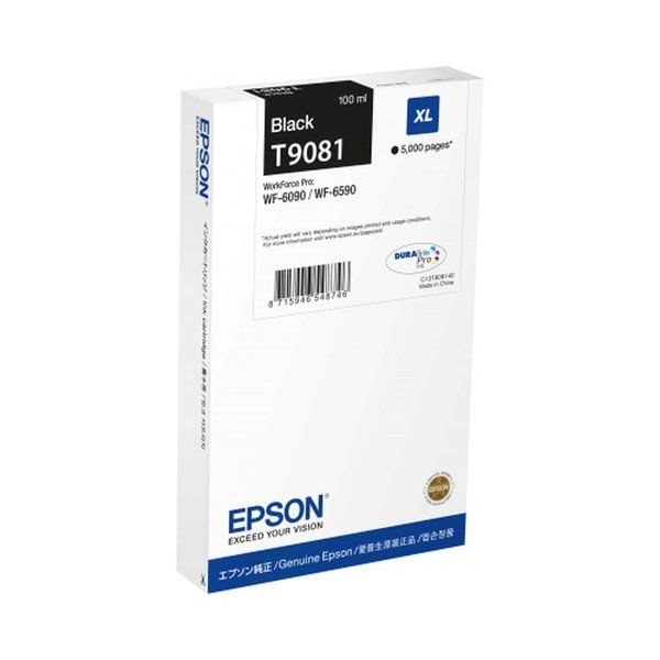 Epson original - XL ink black XL - C13T908140 Epson original - XL ink black XL - C13T908140