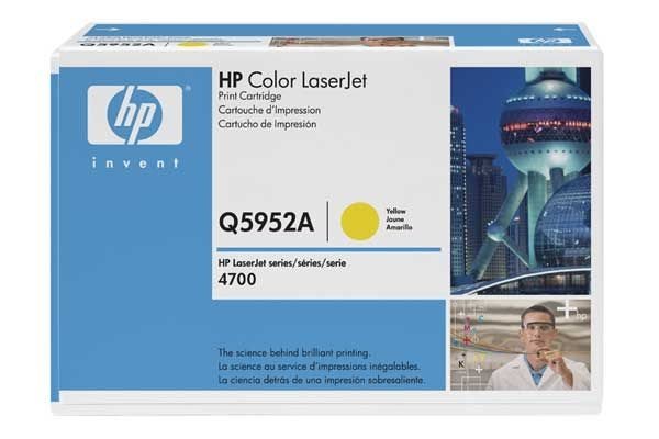 HP 643A original toner yellow - Q5952A HP 643A original toner yellow - Q5952A