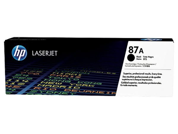 HP 87A original toner black - CF287A HP 87A original toner black - CF287A