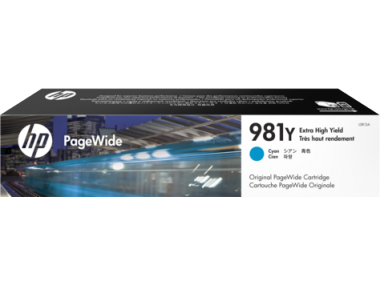 HP 981Y original HC PageWide ink cyan - L0R13A