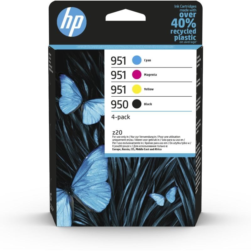 HP HP 950/HP 951 original ink black, cyan, magenta, yellow - 6ZC65AE HP HP 950/HP 951 original ink black, cyan, magenta, yellow - 6ZC65AE