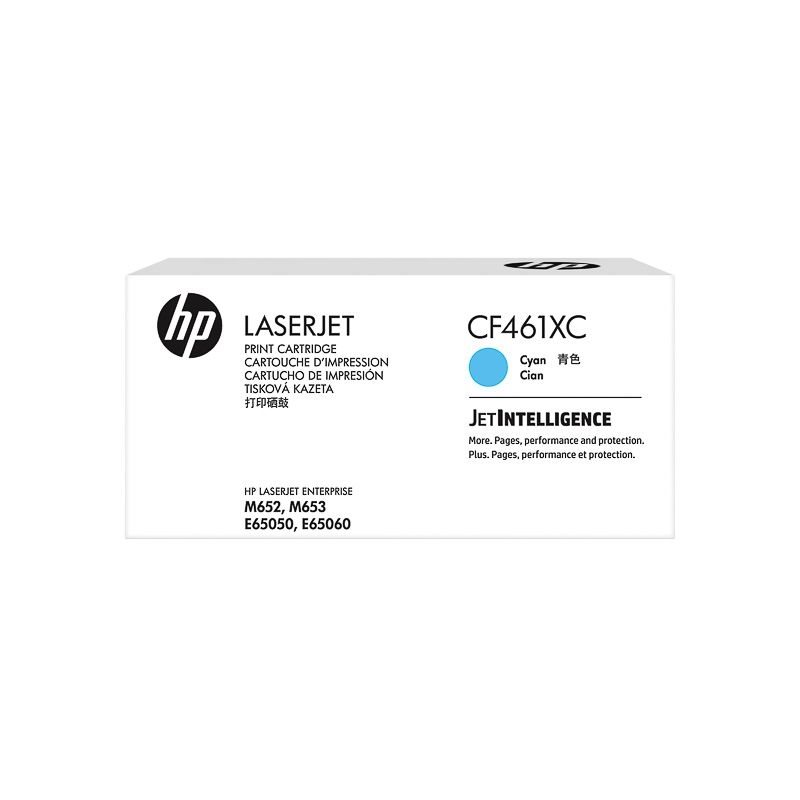 HP Original - Contract HC Toner cyan -  CF461XC