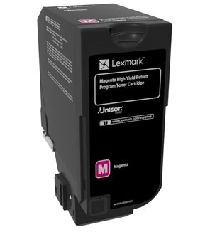 Lexmark HC return toner cartridge magenta Lexmark HC return toner cartridge magenta