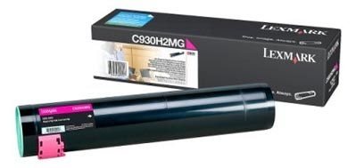 Lexmark toner cartridge magenta for C935, C930H2MG Lexmark toner cartridge magenta for C935, C930H2MG