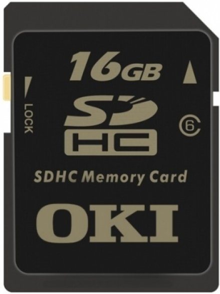 OKI 16 GB SDHC Karte for Secure Print/ Overlay