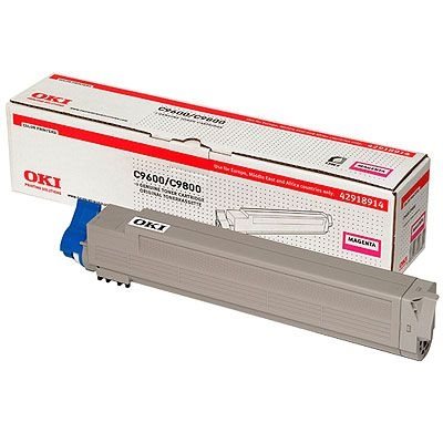 Oki toner magenta for OKI C9600/C9800 - 42918914 Oki toner magenta for OKI C9600/C9800 - 42918914