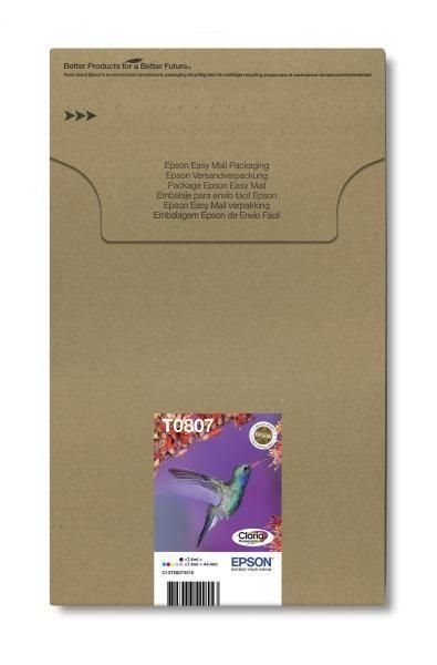T0807 Easy Mail Packaging - 6er-Pack - black, ge T0807 Easy Mail Packaging - 6er-Pack - black, ge
